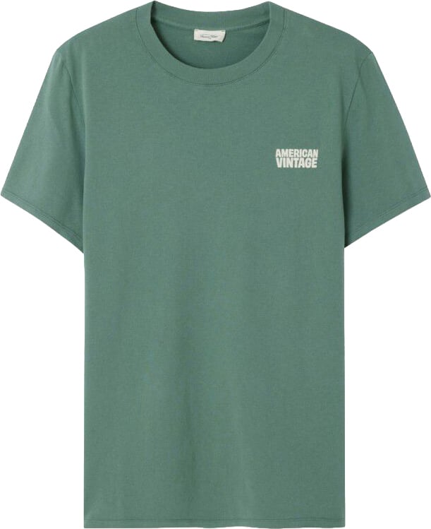 t-shirt green logo