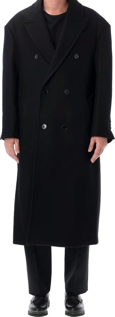Doublebreast Over Coat Nero