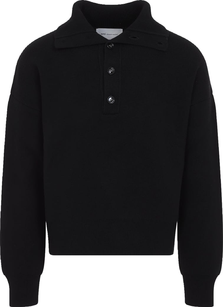 Ami Paris High Collar Sweater