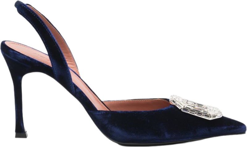 With Heel Navy