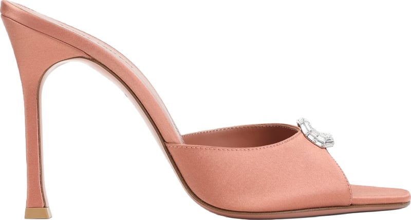 Amina Muaddi Mini Camelia Slipper