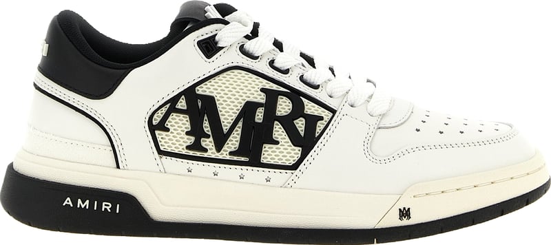 Amiri Bicolor Calfskin Athletic Sneakers