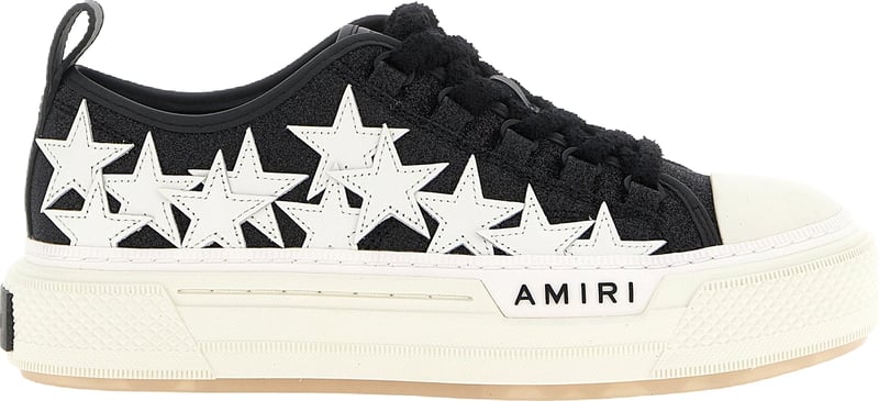 Amiri Glitter Stars Court Low Sneakers