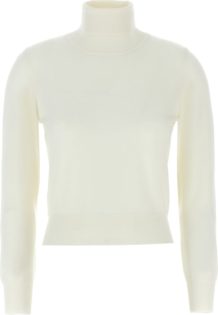 ANTONINO VALENTI White Merino Wool Cardigan