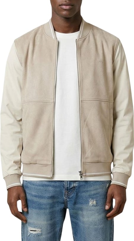 Antony Morato Beige Polyester Bomber