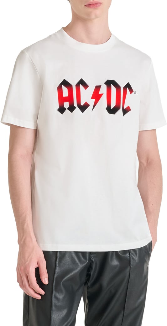 T-SHIRT REGULAR FIT IN JERSEY COTTON FABRIC WITH FLOCK PRINT
