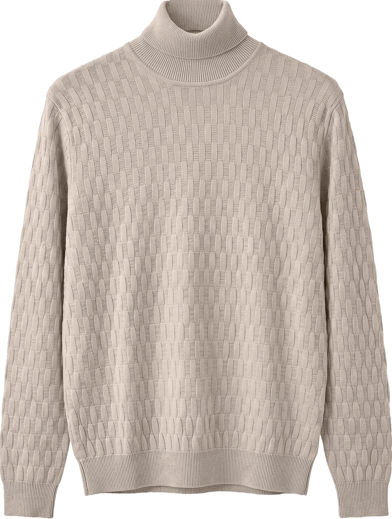 Chalk regular-fit sweater in merino wool blend