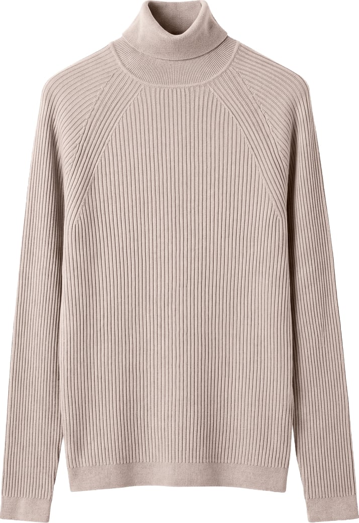 Grit super-slim-fit long-sleeve turtleneck sweater in viscose