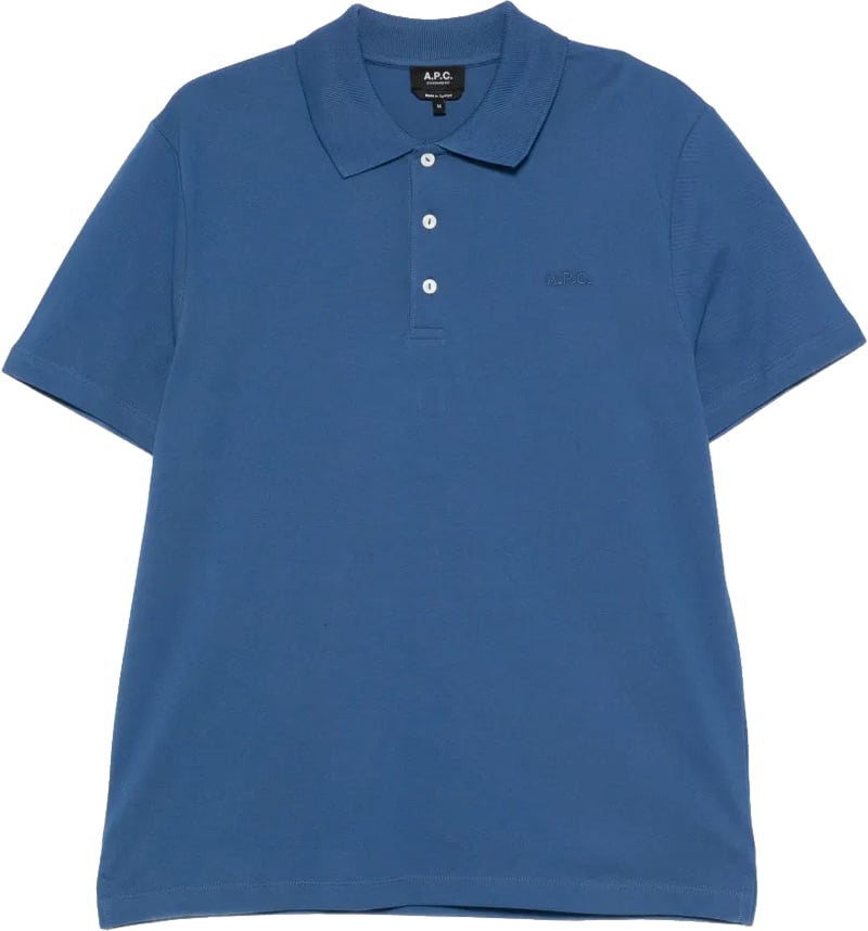 Polo mid blauw