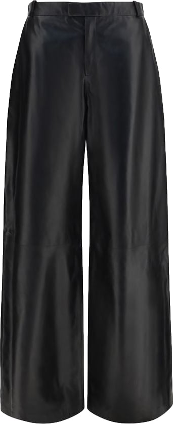 Arma Black Leather Pants