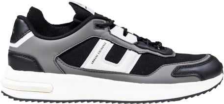 Armani Exchange Bicolor Polyester Athletic Sneakers