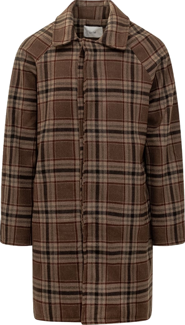 PLAID COAT
