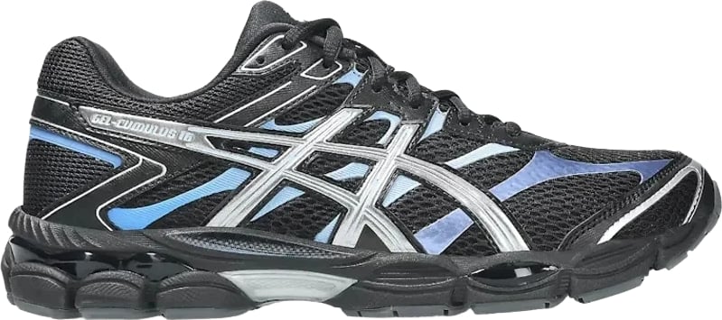 ASICS Gel-Cumulus 16 Black Pure Silver Blue