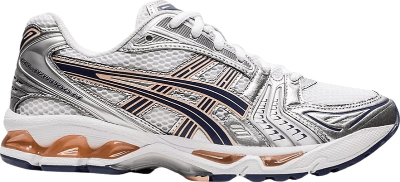 ASICS Gel-Kayano 14 White 'Thunder Blue' (Women's)