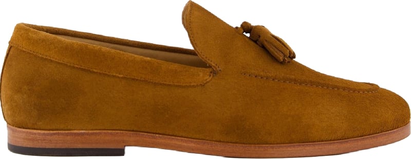 Atelier Verdi Heren Harrison Loafer Pom Cognac