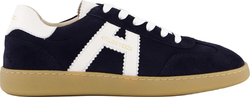 Atelier Verdi Heren Gino Sneaker Navy