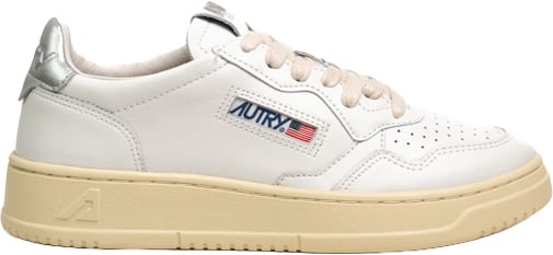 Sneakers Leat/Leat Wht/Silver