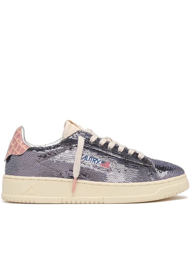 Metallic Dallas Low Sequin Sneakers