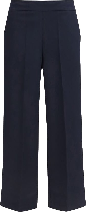 Avenue Montaigne Blue Polyester Casual Pants