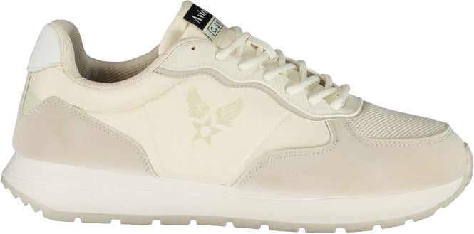 Avirex White Polyurethane Men's Sneaker