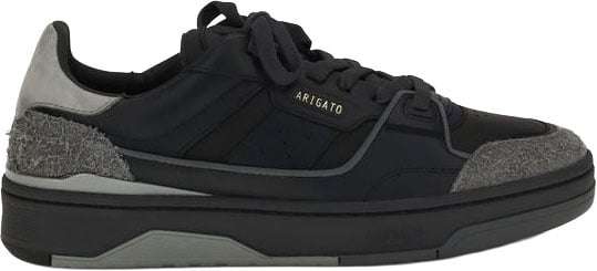 Axel Arigato Black Calf Leather Bos Taurus Low Top Sneakers