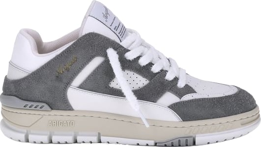 Axel Arigato Gray Calf Leather Bos Taurus Athletic Sneakers