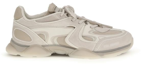 Axel Arigato White Calf Leather Bos Taurus Chunky Sneakers