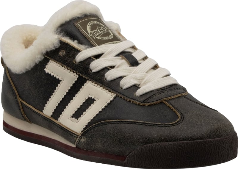 Dames Leon sneaker gun metallic Grijs