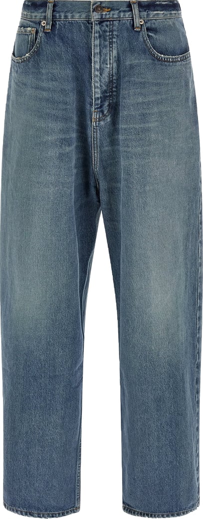 Balenciaga Distressed Baggy Jeans