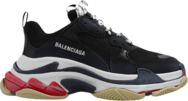 Balenciaga Triple S Sneakers Black/Red