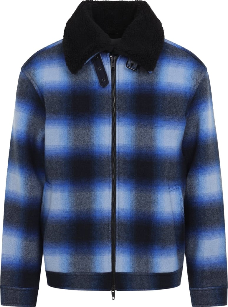 Balenciaga Flannel Bomber Jacket