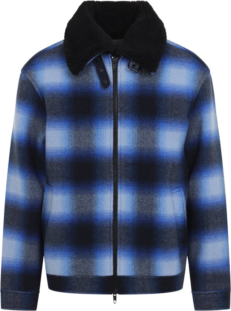 Balenciaga Flannel Bomber Jacket
