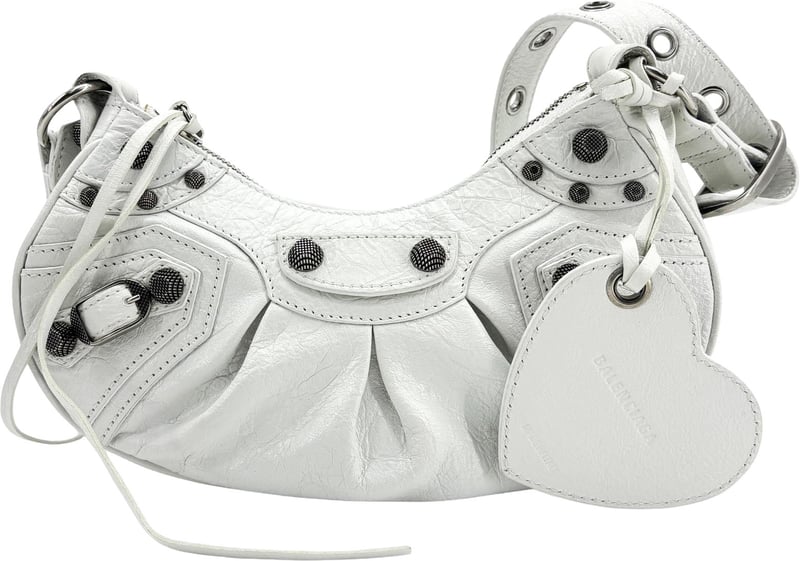 Balenciaga Le Cagole Giant Spikes Leather XS