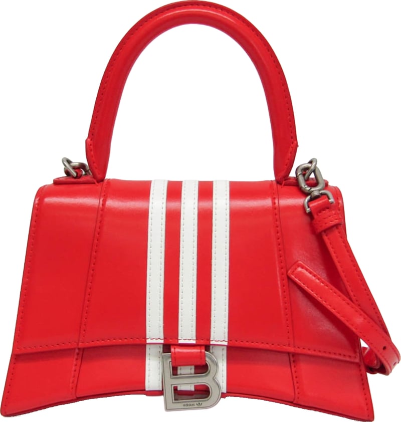 Balenciaga x adidas Hourglass Top Handle Leather Small
