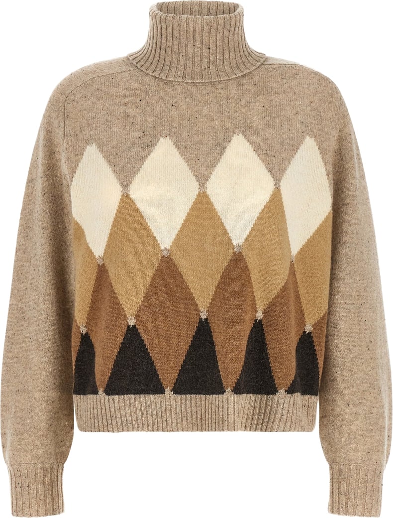 Ballantyne Beige Wool Cardigan