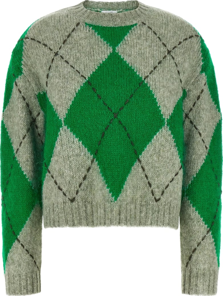 Ballantyne Bicolor Wool Cardigan