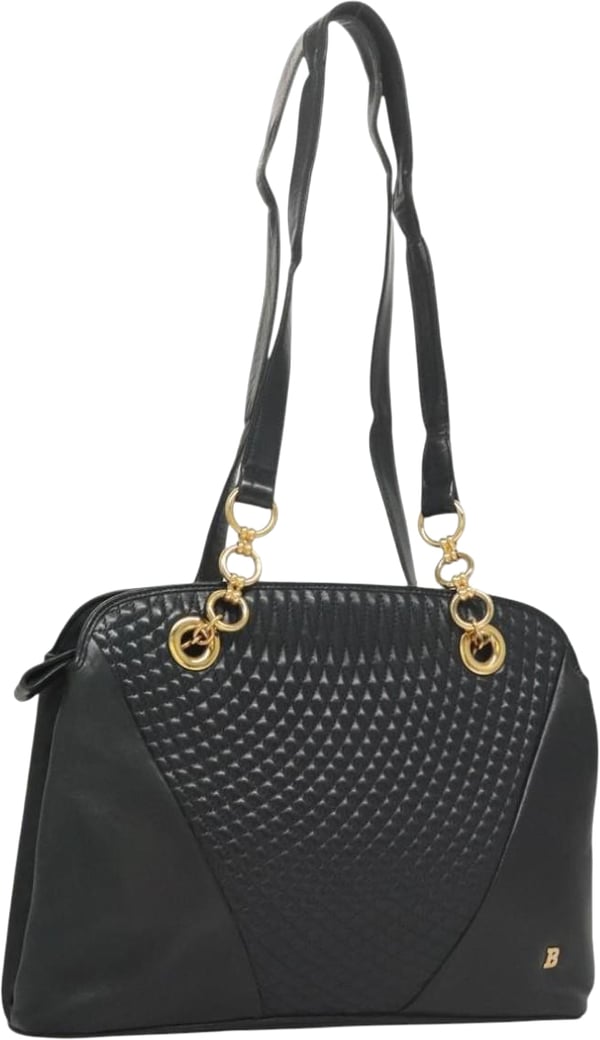 Bally Vintage Quilted Leather