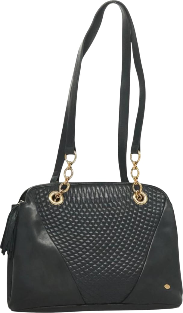 Bally Vintage Quilted Leather