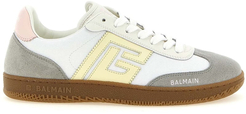 Balmain Multicolor Polyamide Low Top Sneakers