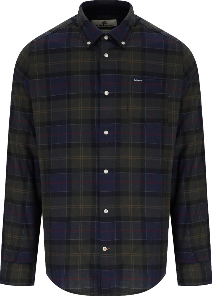 SHIRT FORTROSE GREEN BLUE BARBOUR