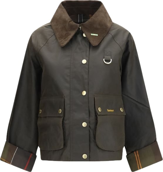 Barbour Bicolor Cotton Full-Length Jacket