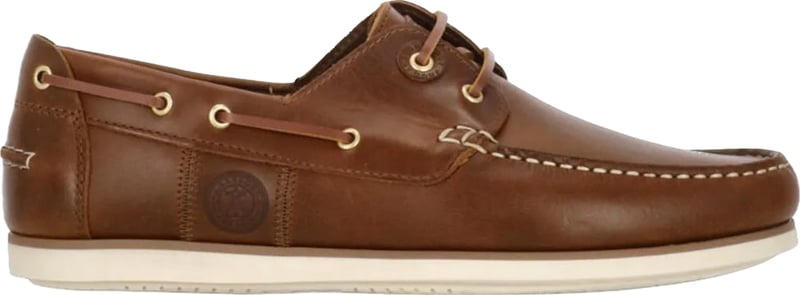 Barbour Brown Leather Slip-On Loafers