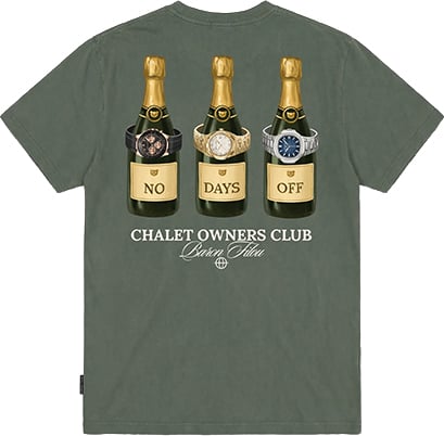 Baron Filou Oversized Backprint T-Shirt (Bottles And Watches)