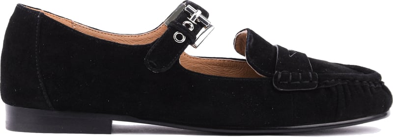 Amaris Loafer Black Suede