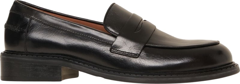 Leather loafers