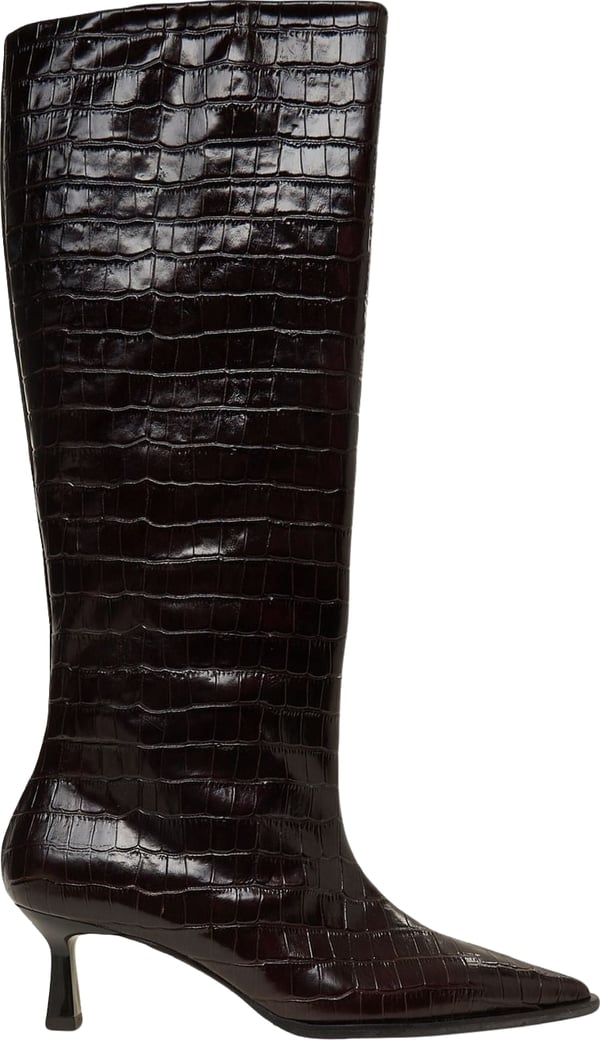 Leather boots