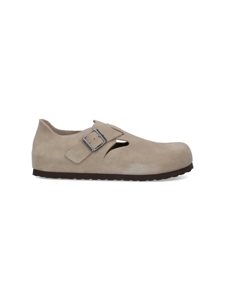 Taupe London Mules