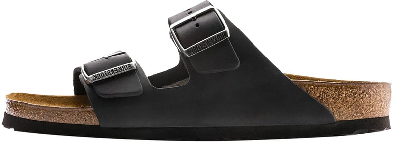 Ciabatta Arizona Oiled Leather Nera
