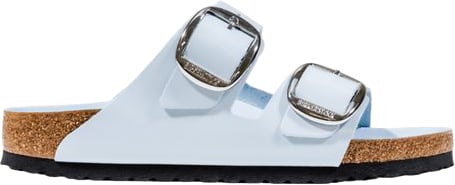 Birkenstock Blue Artificial Leather Slippers