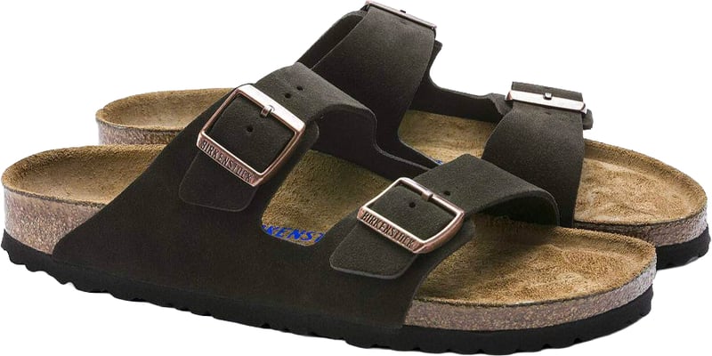 Ciabatta Arizona Suede Leather Mocca